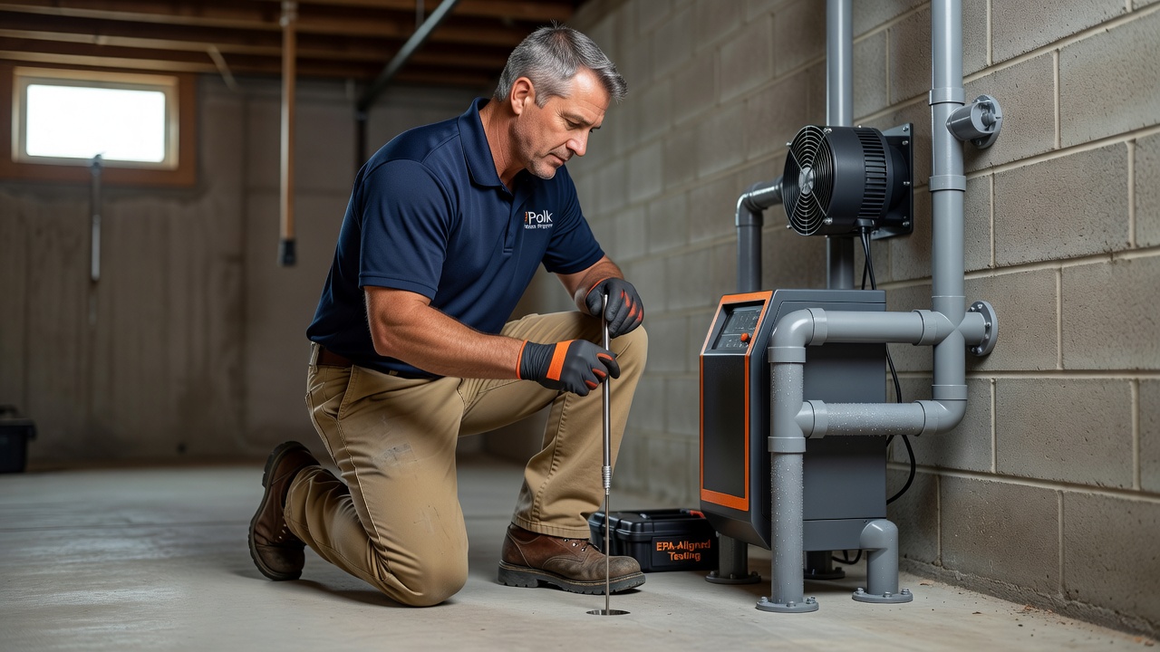 Radon Mitigation Polk OH | Licensed RC202 Pros