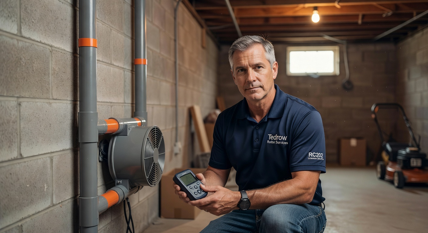Radon Testing Tedrow OH | Licensed RC202 | Radon Eliminator