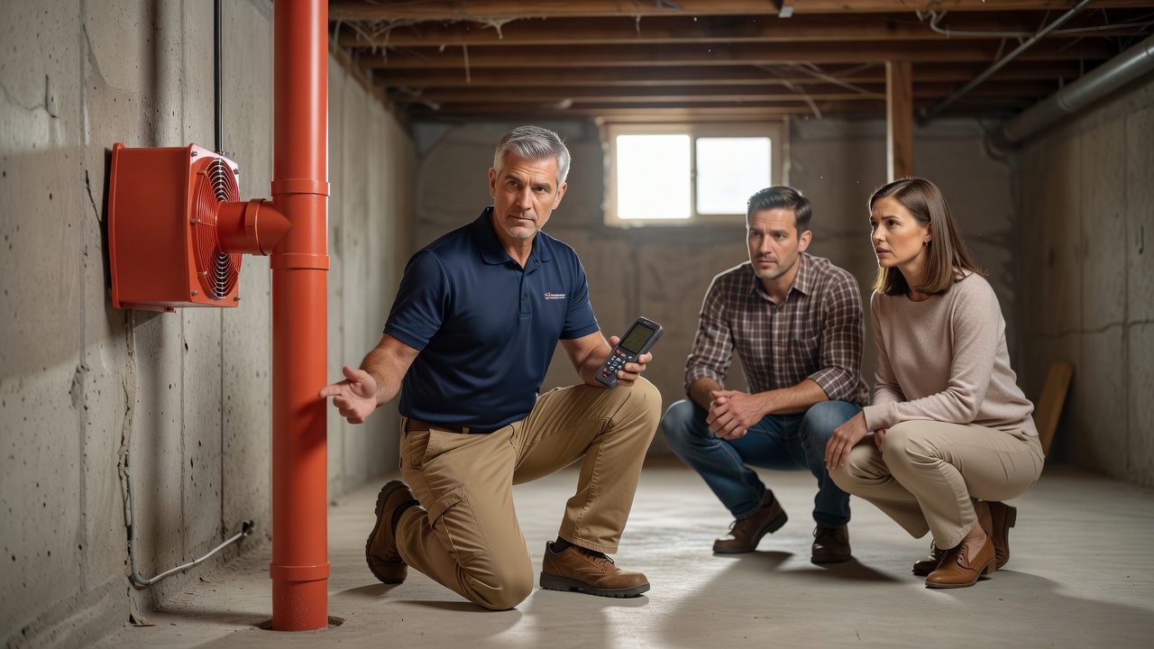 Radon Mitigation expert consultation