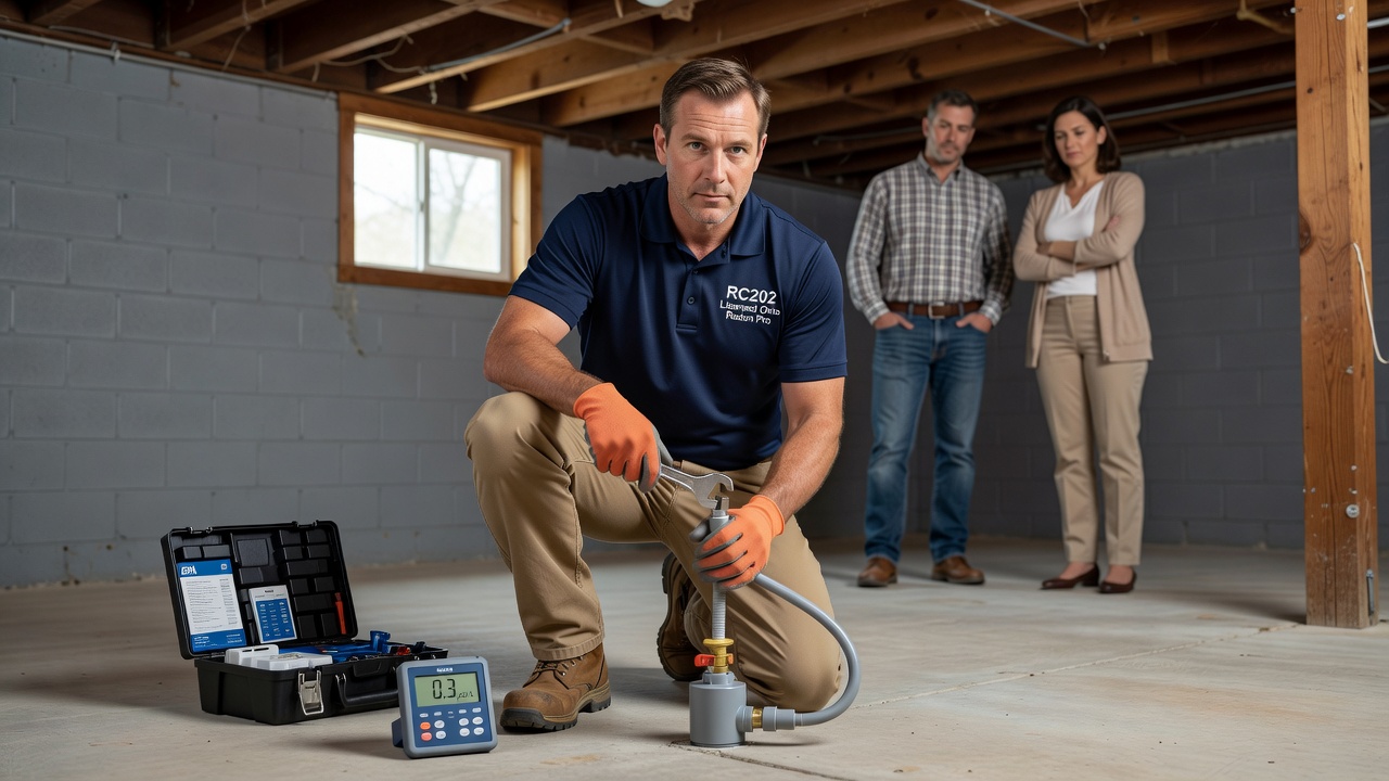Radon Mitigation Port Jefferson OH | Licensed RC202 Pros