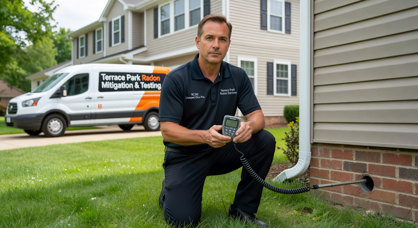 Radon Testing Terrace Park OH | Licensed RC202 Pros