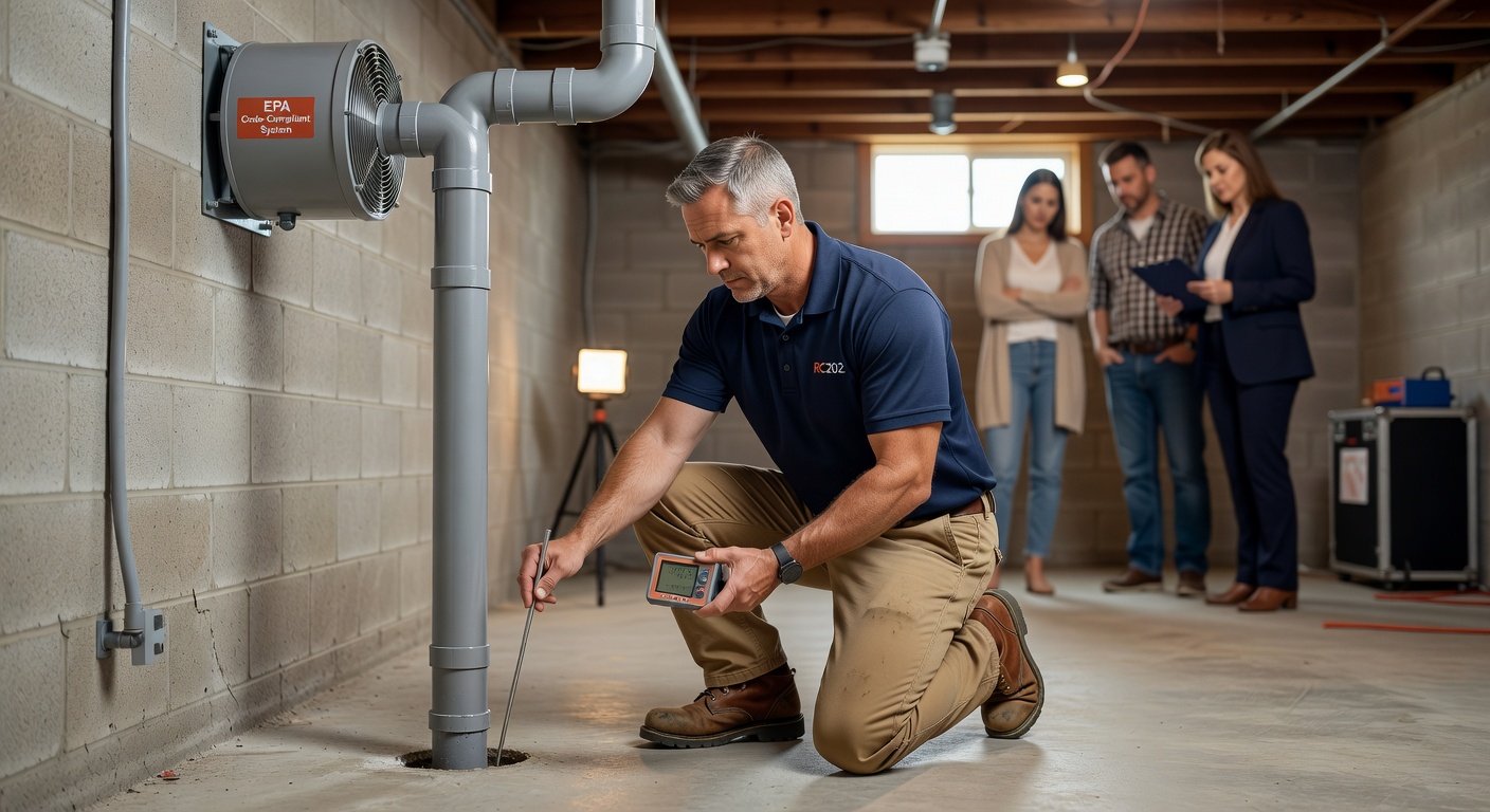 Radon Mitigation Port William OH | Licensed RC202 Pro