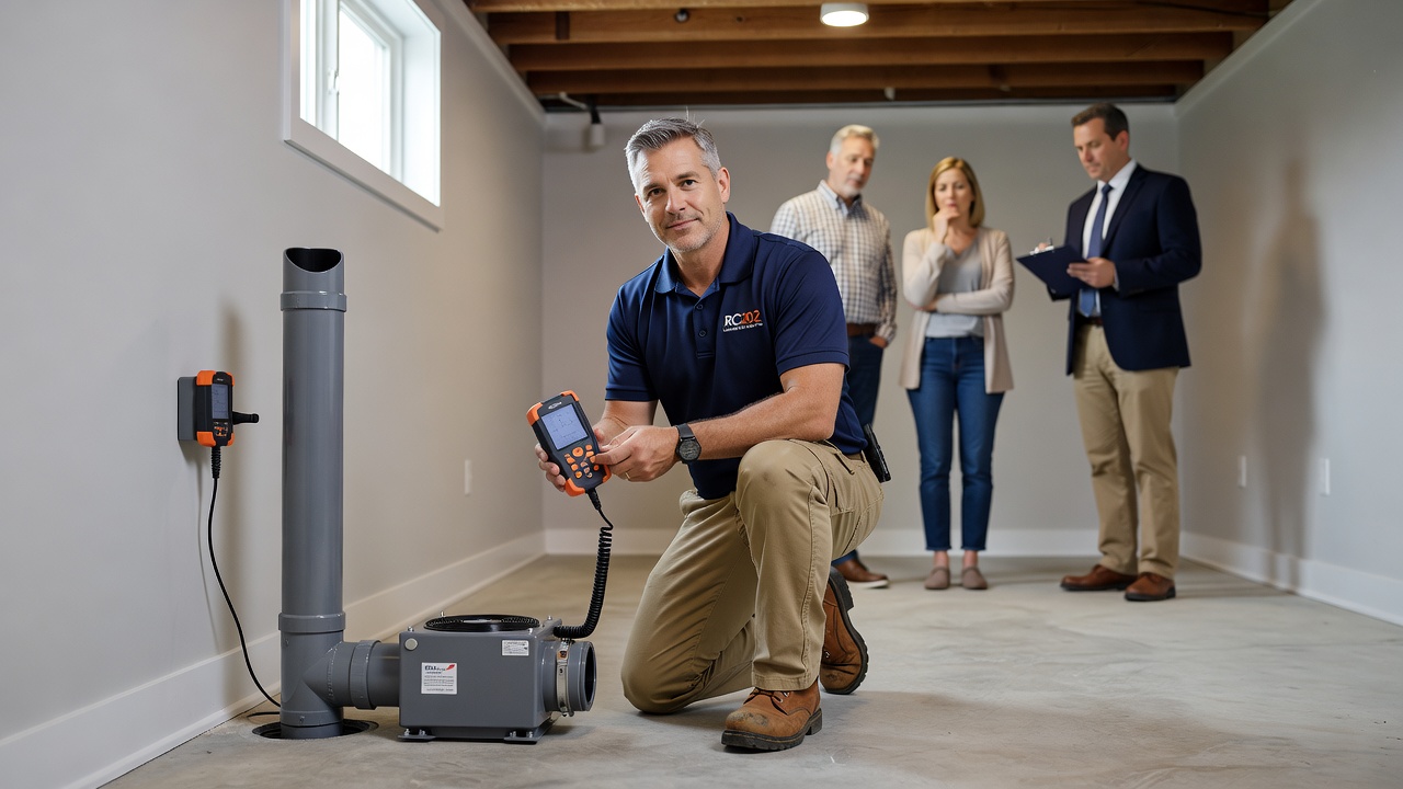 Radon Mitigation Portage Lakes OH | Licensed RC202 Pros