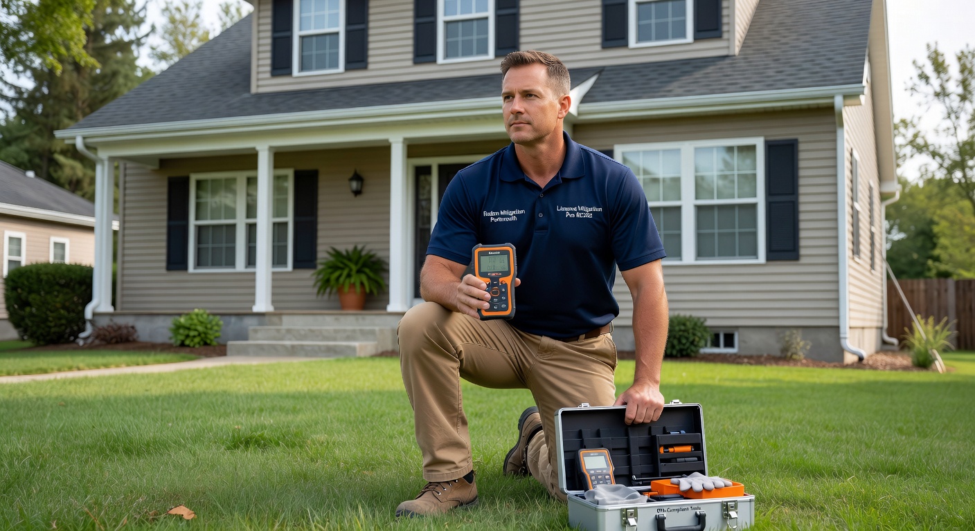 Radon Mitigation Portsmouth OH | Licensed RC202 Pros