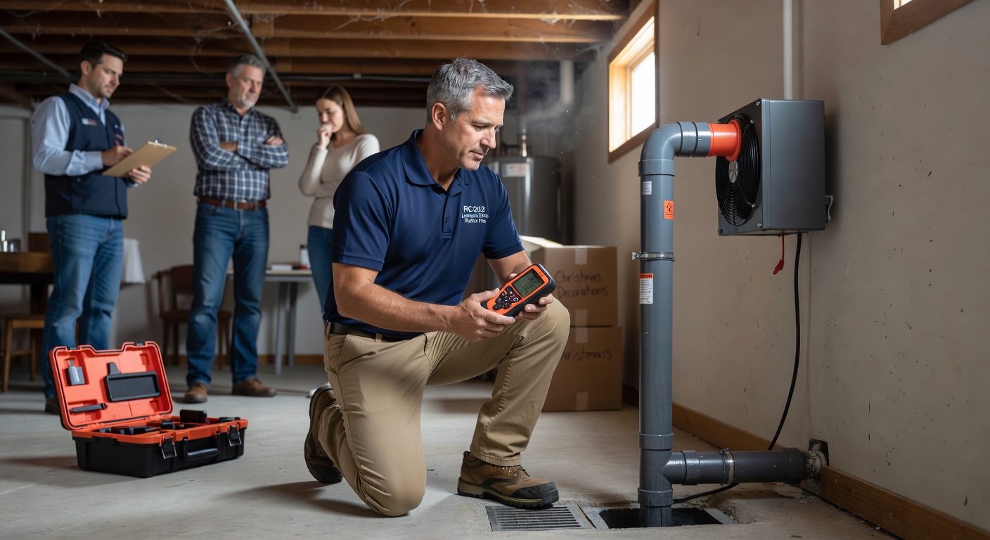 Radon Mitigation professional Buffalo