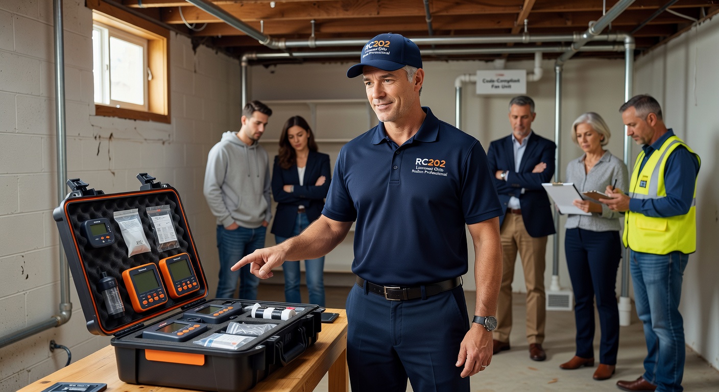 Radon Mitigation expert consultation