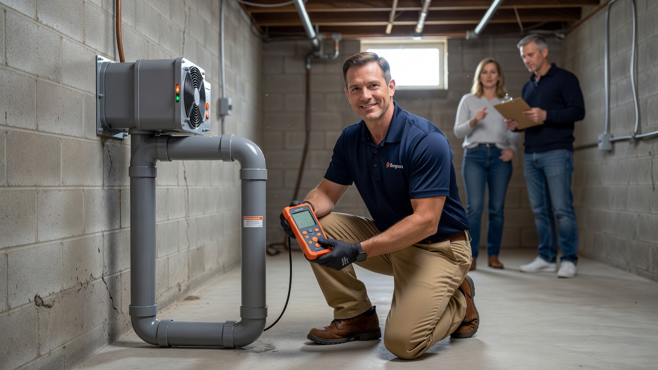 Radon Mitigation Burgoon OH | Licensed RC202 Pros