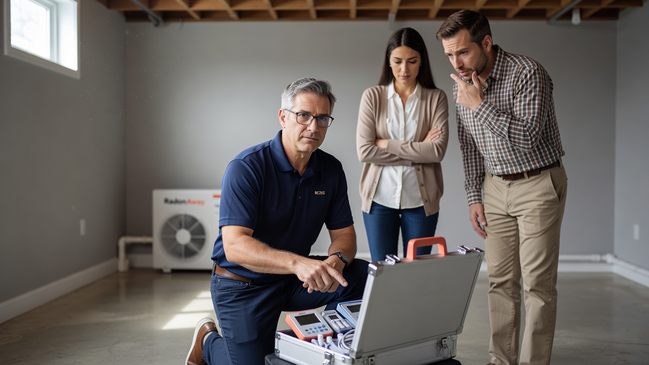 Radon Testing expert consultation