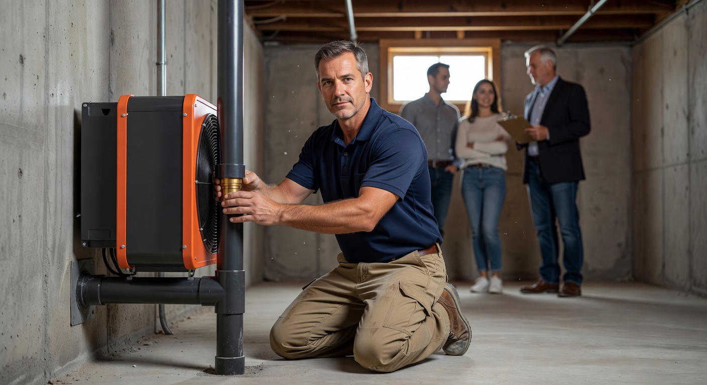 professional radon mitigation contractor Ohio home installation