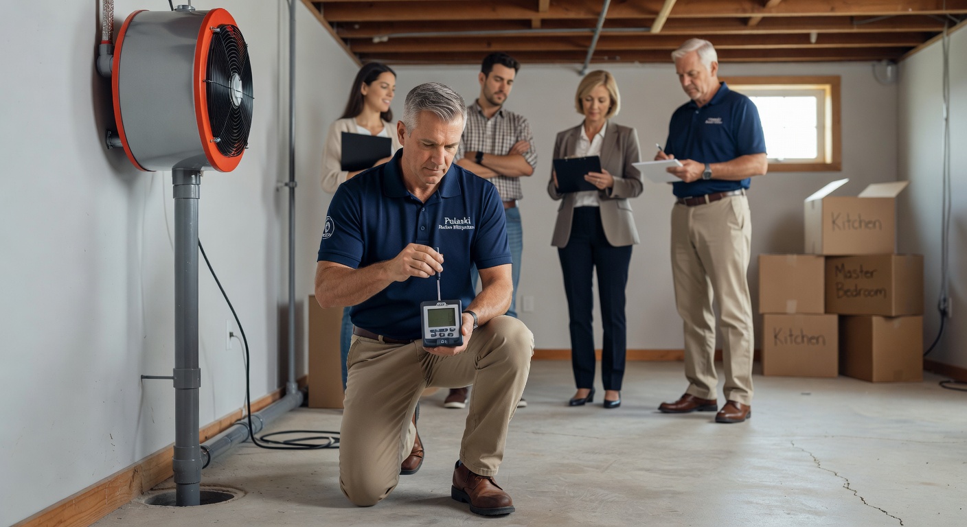 Radon Mitigation Pulaski OH | Licensed RC202 Pros
