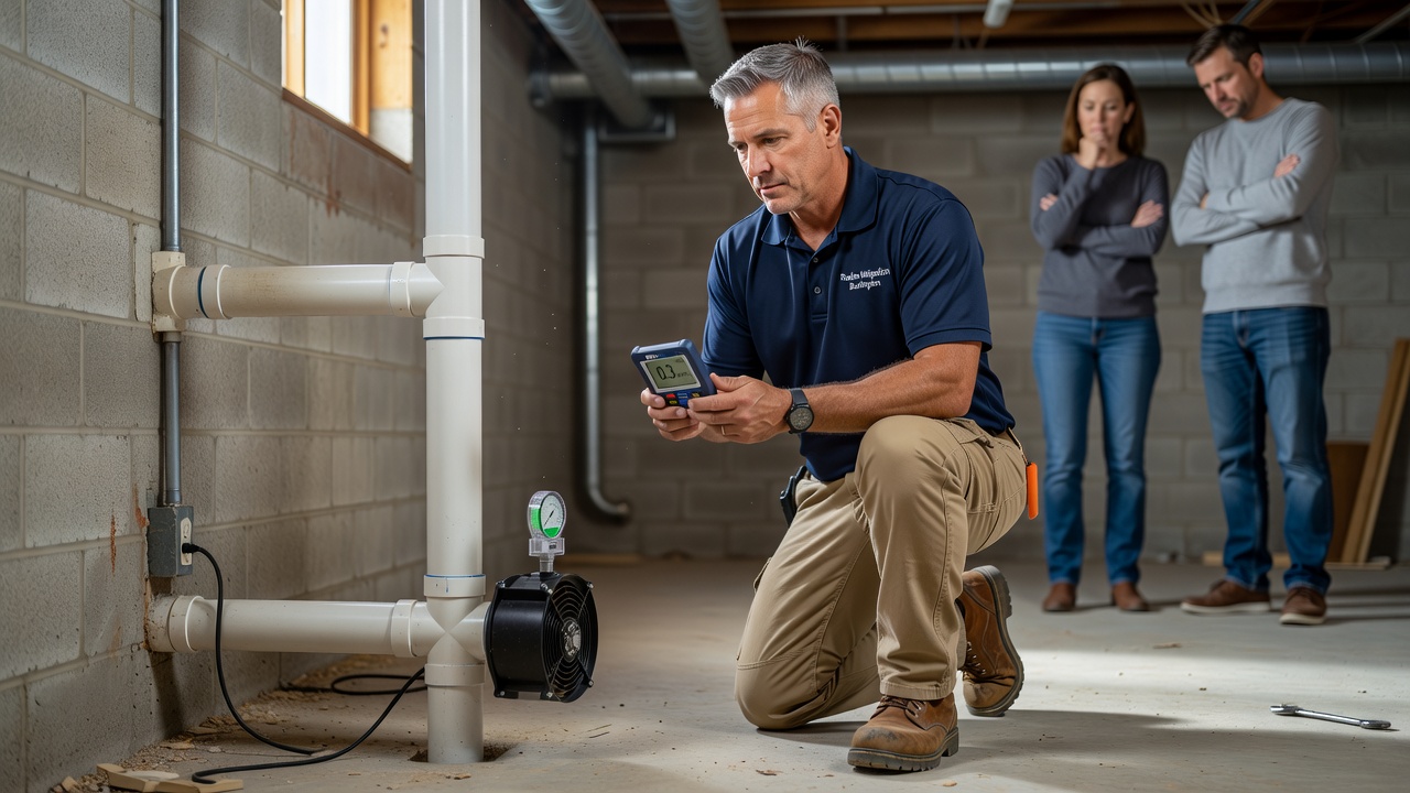 Radon Mitigation Burlington OH | Licensed RC202 Pros