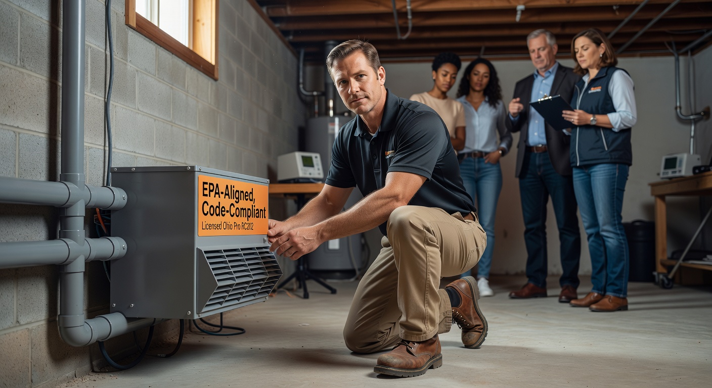 Radon Mitigation Burton OH | Licensed RC202 | Radon Eliminator