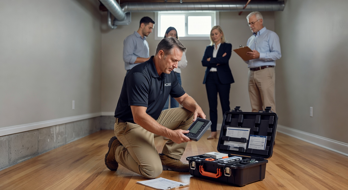 radon testing professional report homeowner Ohio