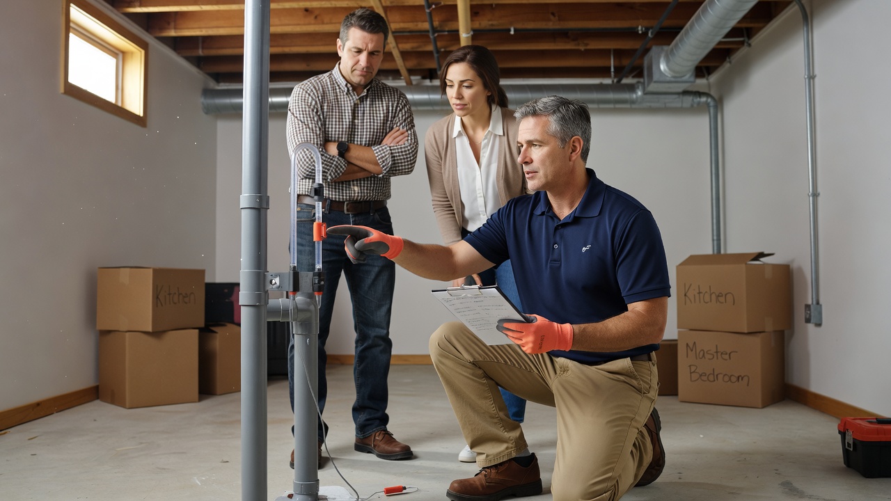 radon mitigation system manometer documentation Ohio licensed contractor