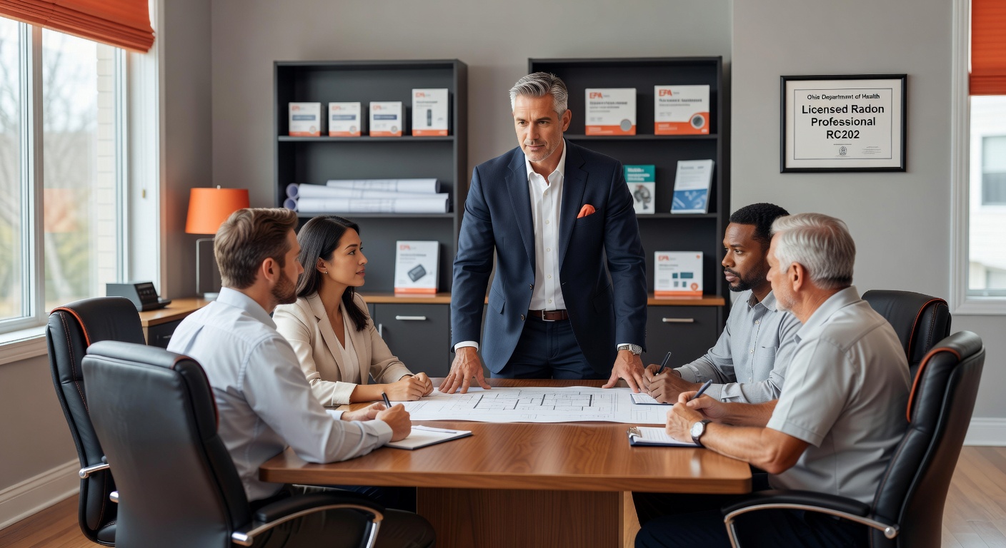 real estate office professional environment