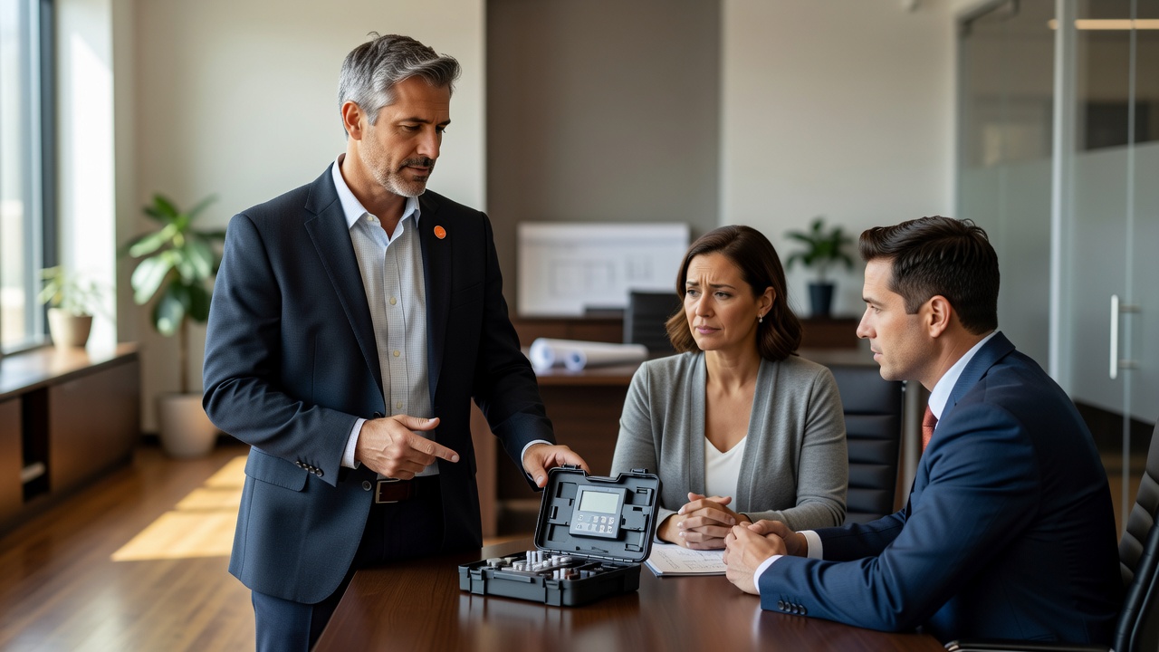 real estate office professional environment