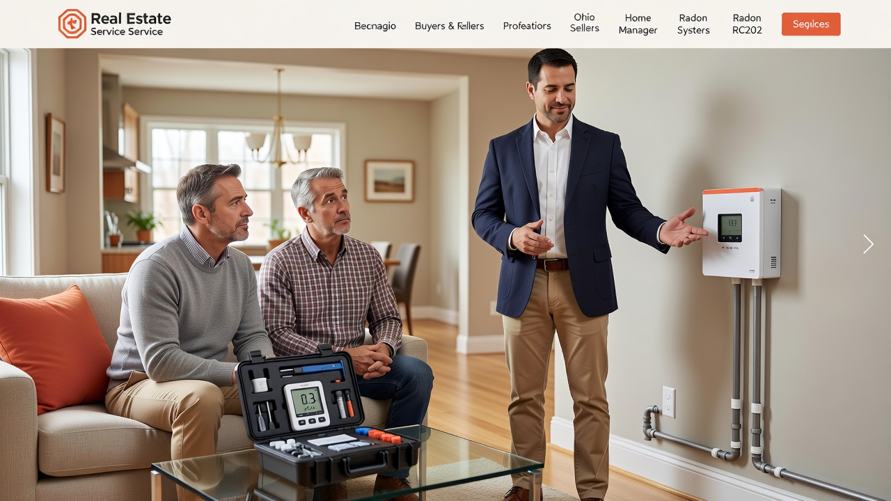 real estate agent showing home client