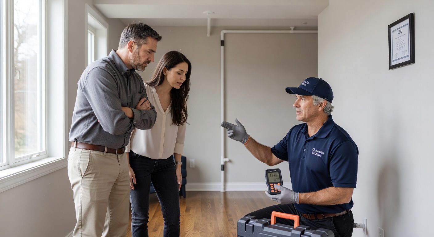 licensed radon mitigation contractor Ohio homeowner consultation