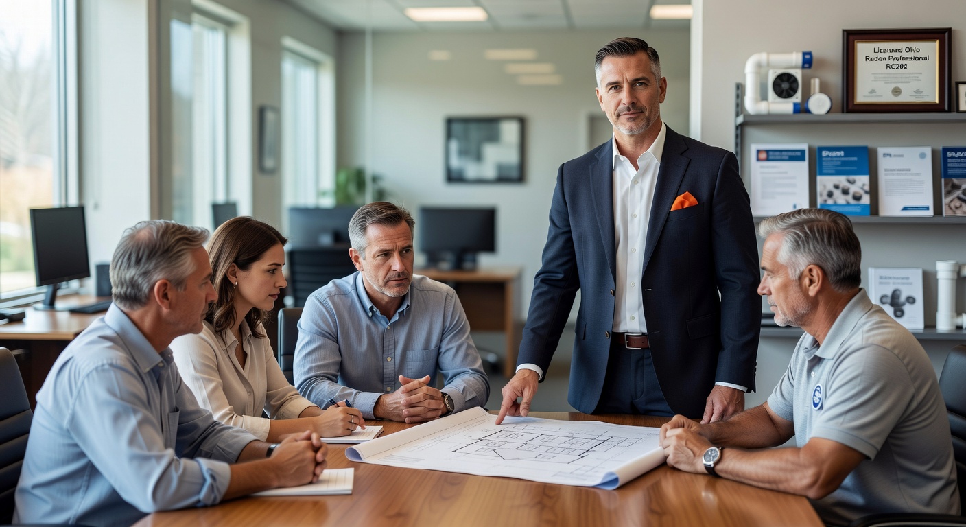 real estate office professional environment