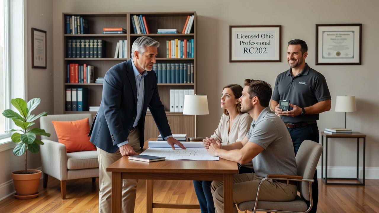 real estate office professional environment