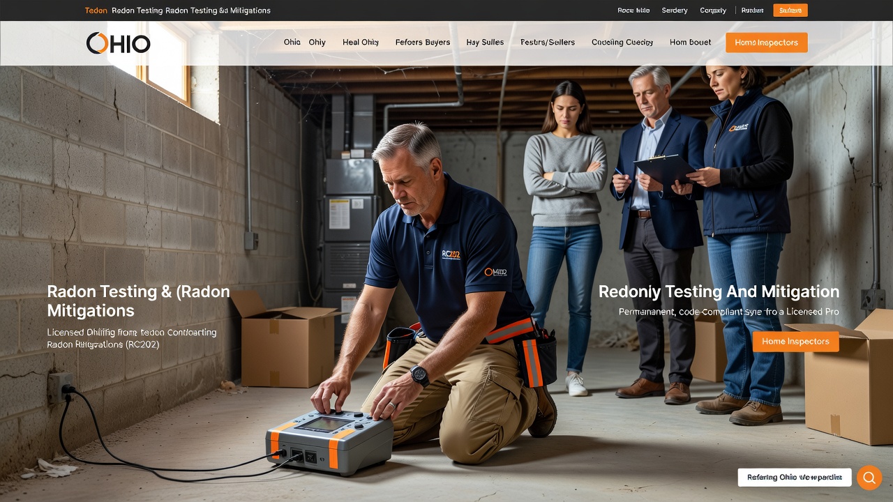 continuous radon monitor device basement testing