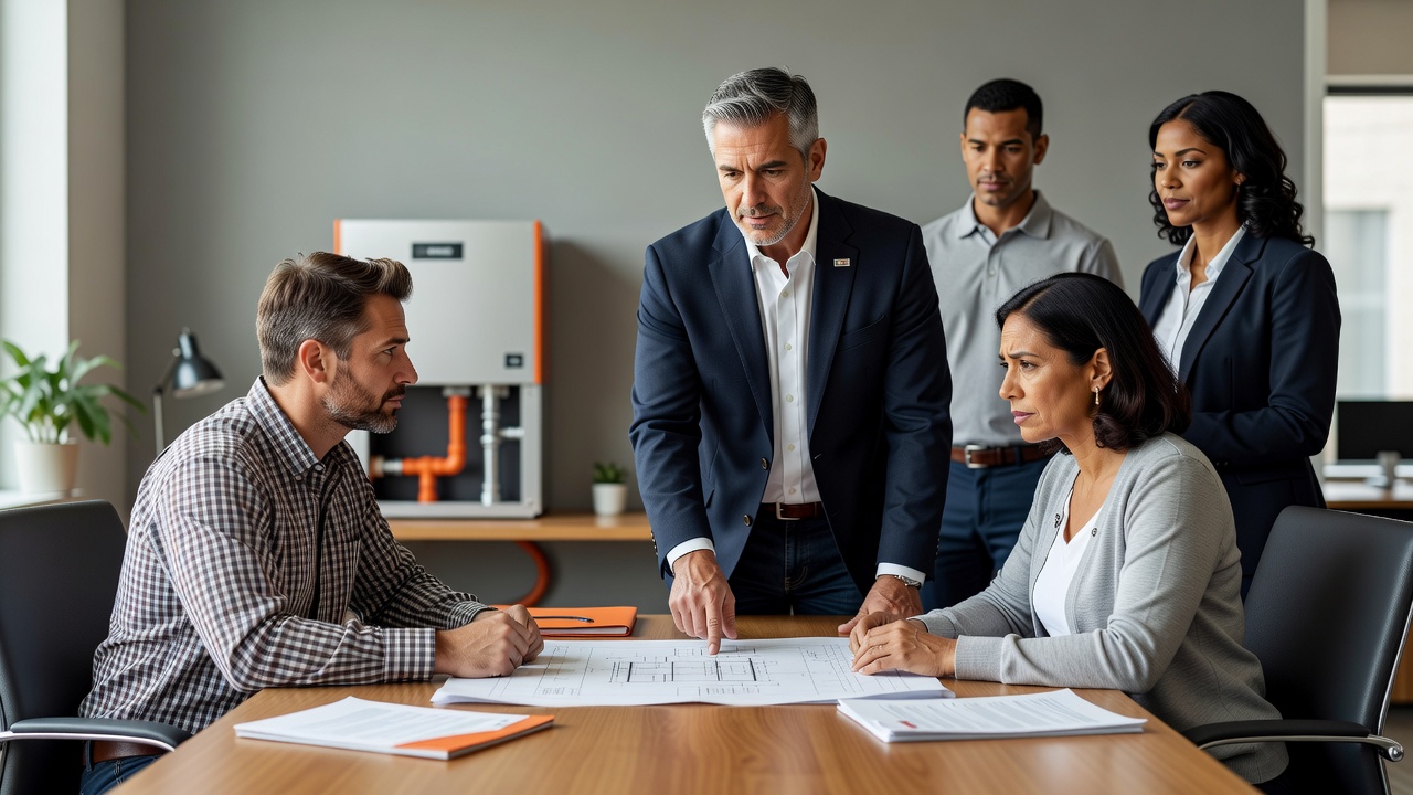 real estate office professional environment