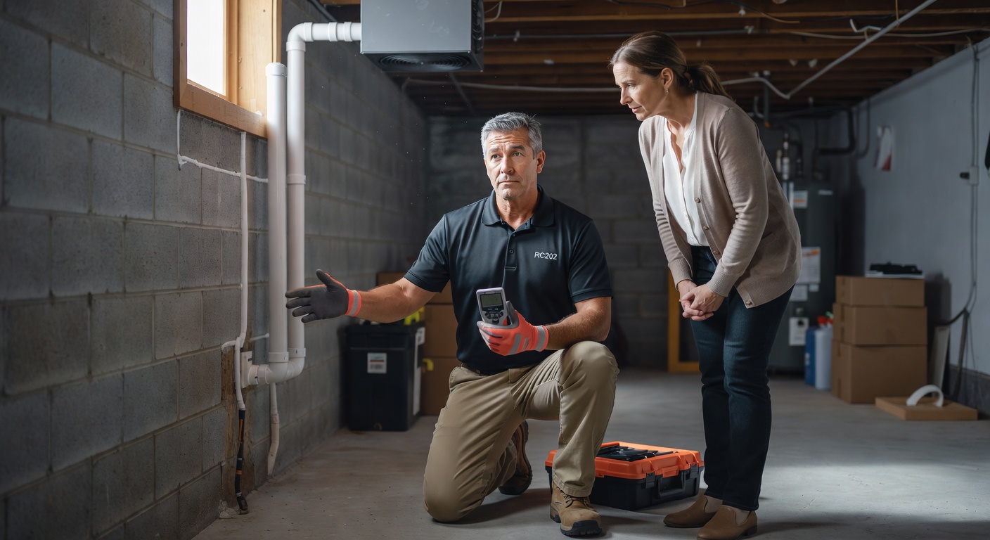 licensed radon mitigation technician Ohio home consultation
