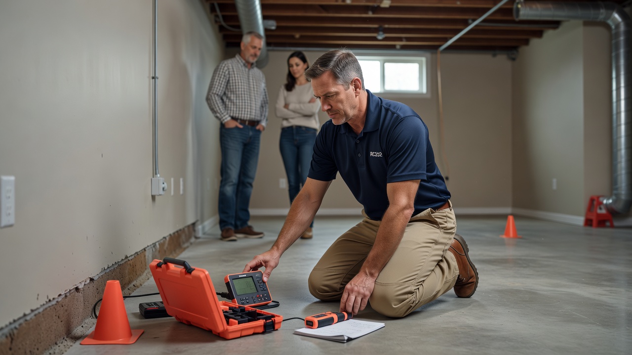 radon testing professional Ohio home inspection