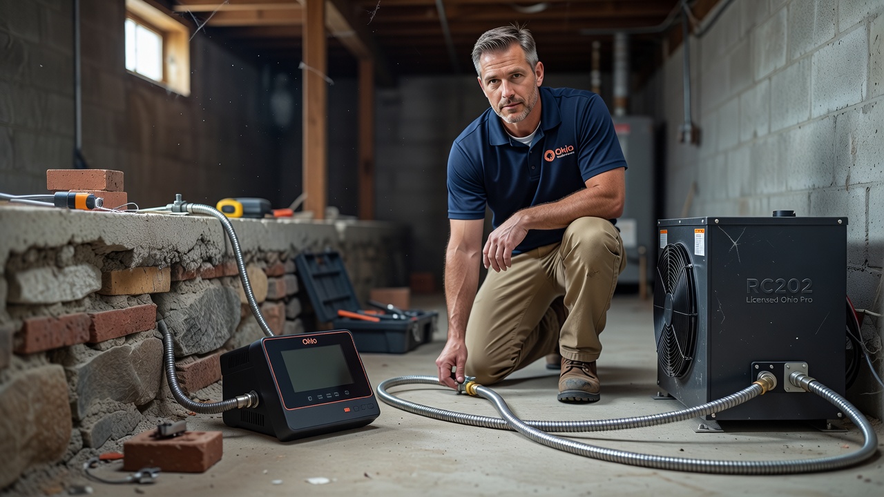 continuous radon monitor basement testing equipment