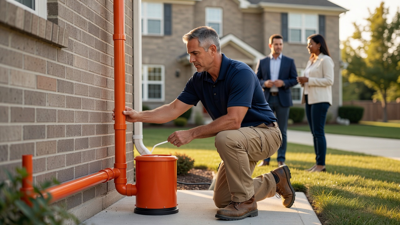 licensed radon mitigation contractor Ohio home exterior
