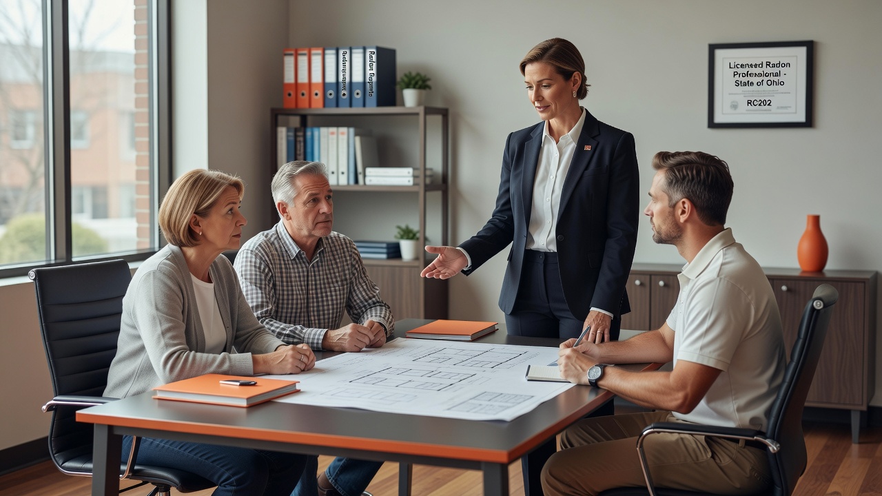 real estate office professional environment