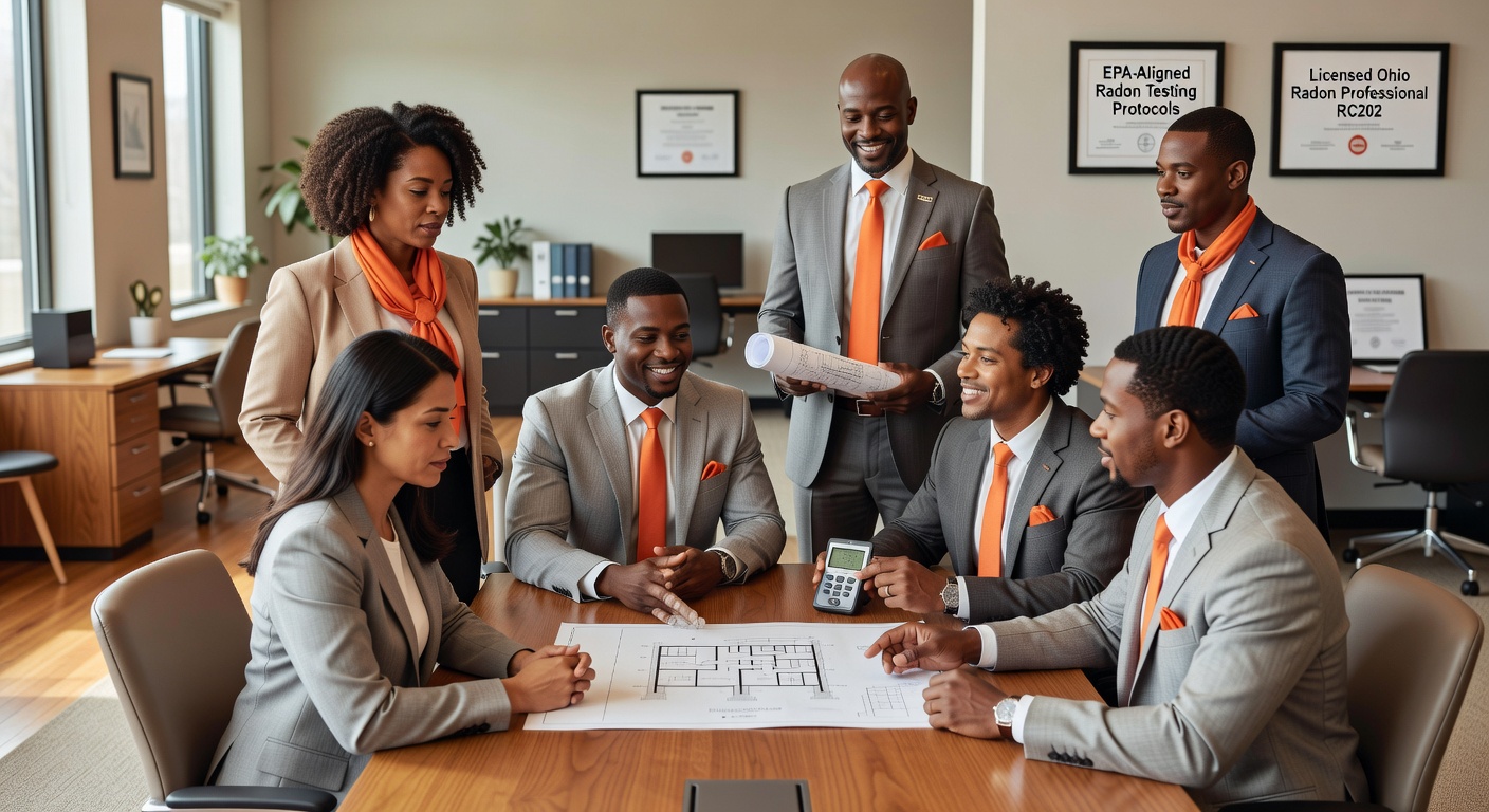 real estate office professional environment