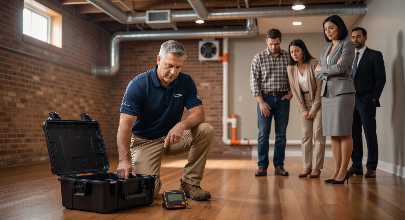 radon test continuous monitor home inspection Ohio