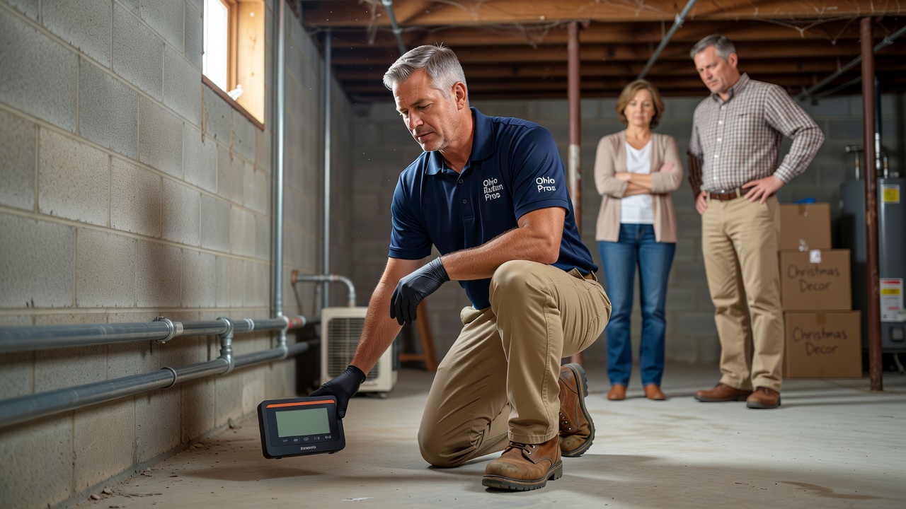 continuous radon monitor device basement testing