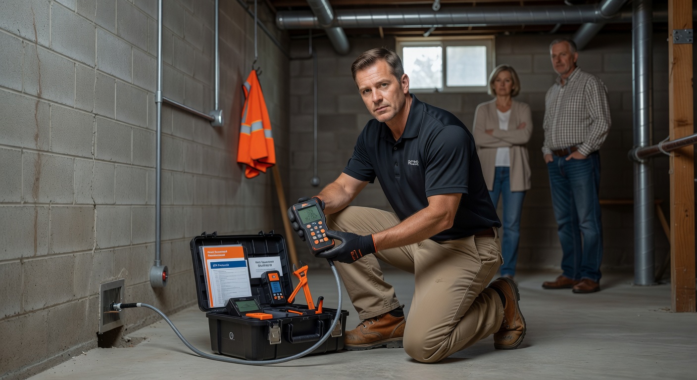 licensed radon mitigation contractor Ohio professional