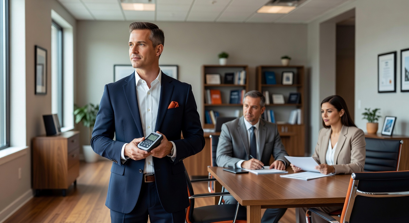 real estate office professional environment