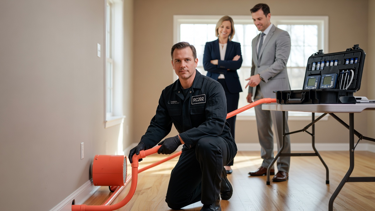 radon mitigation professional Vandalia Ohio home