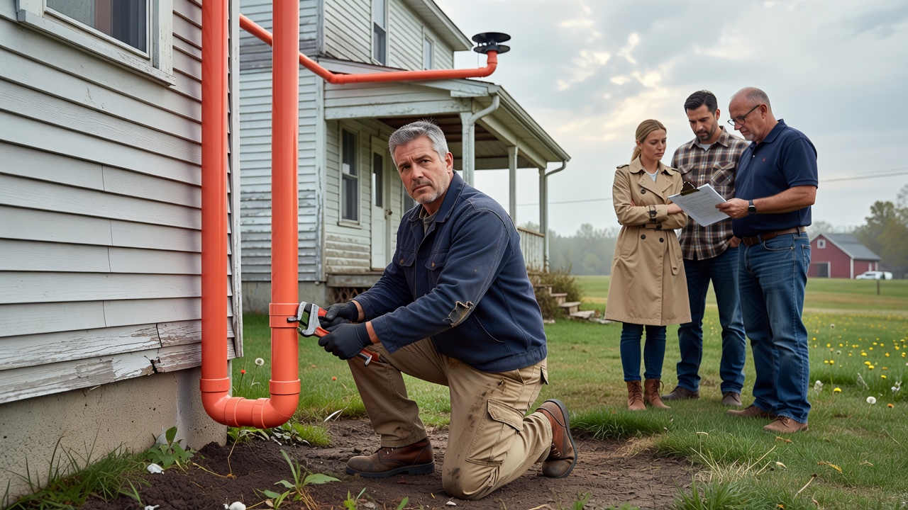 radon mitigation system installation rural Ohio home