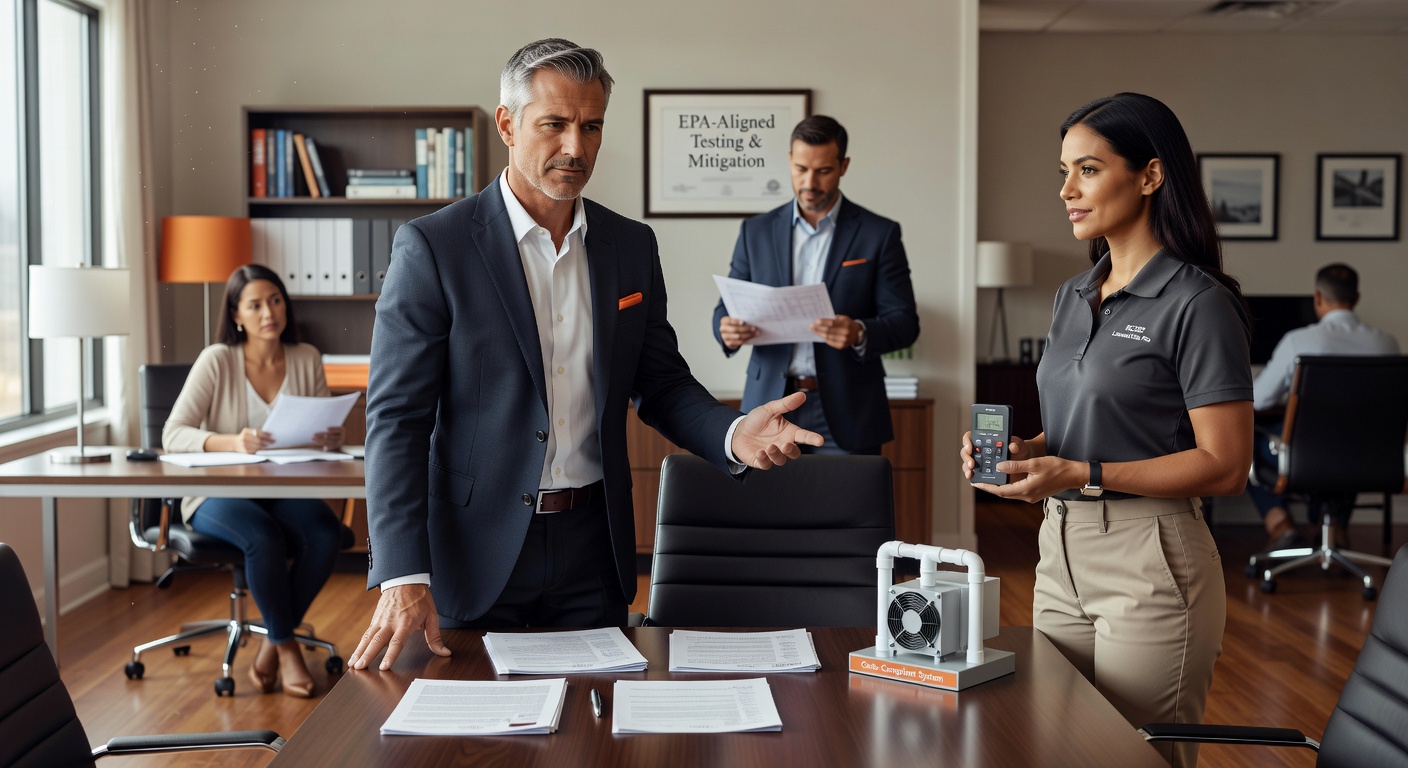 real estate office professional environment