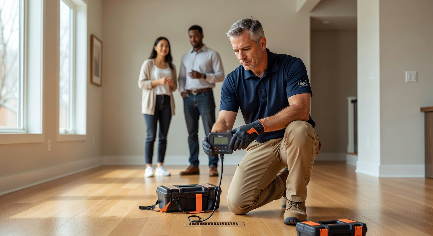 radon testing device home inspection real estate