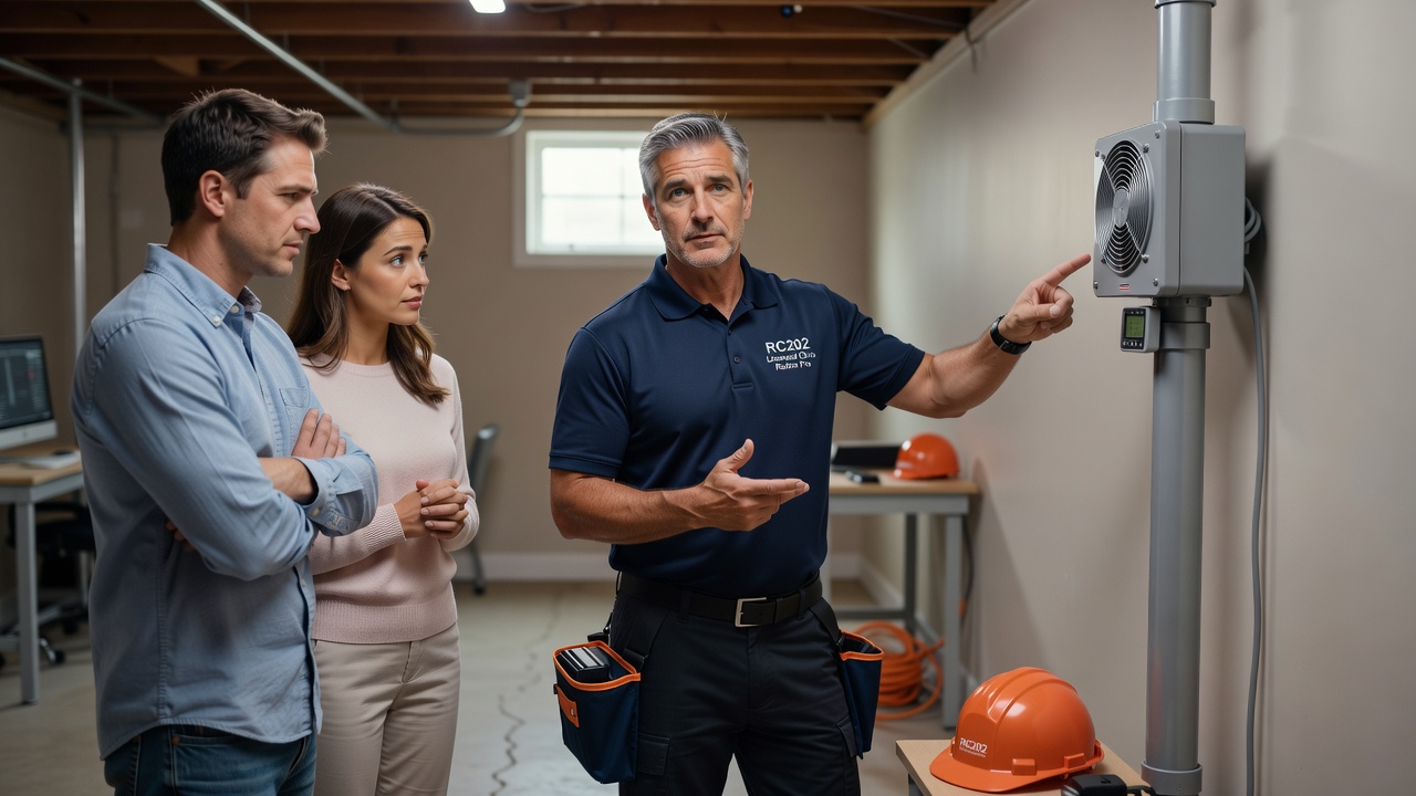 licensed radon mitigation contractor Ohio consultation
