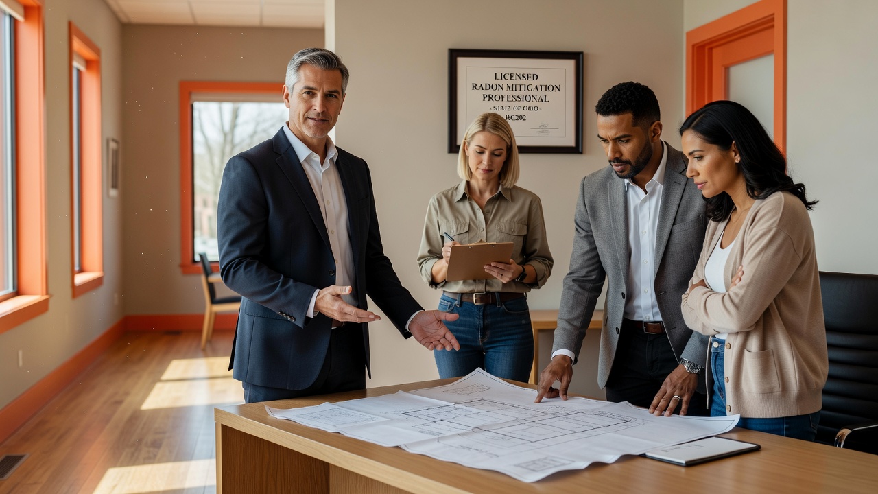 real estate office professional environment