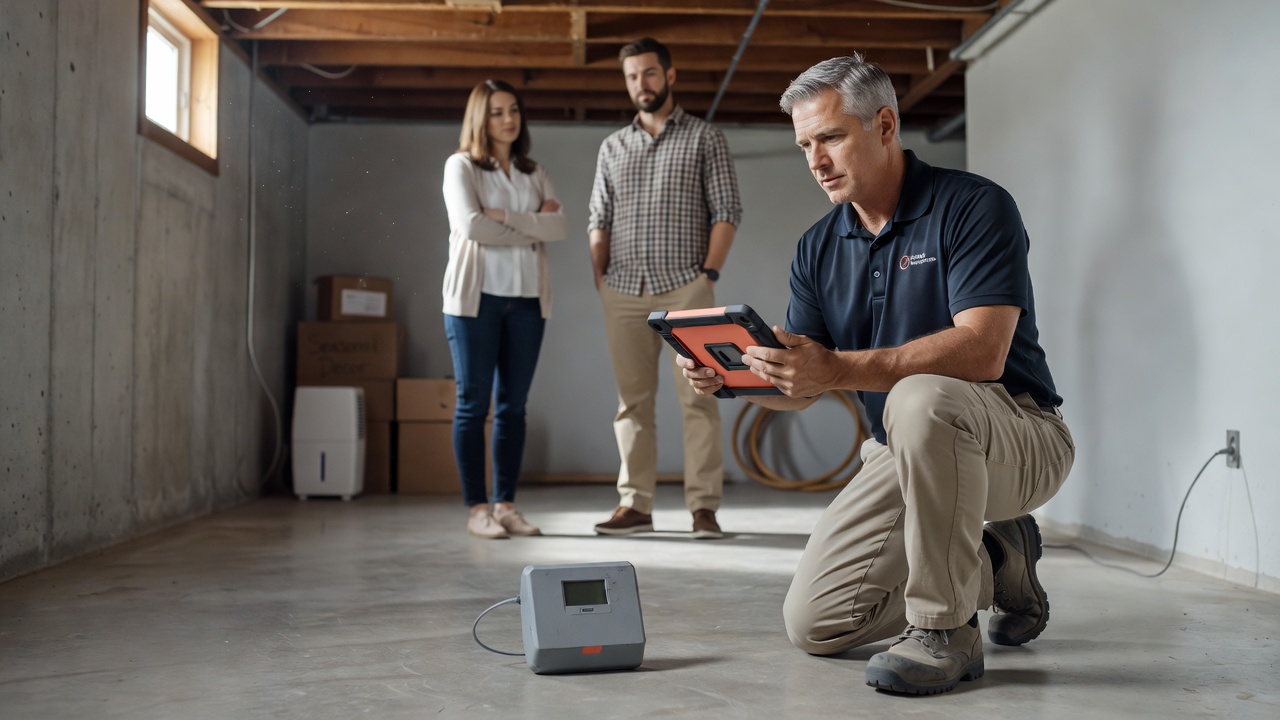 continuous radon monitor device home inspection