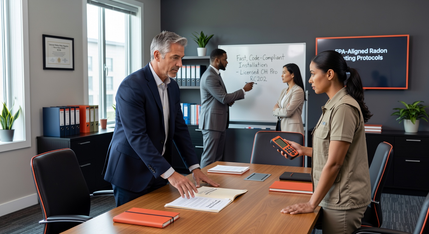 real estate office professional environment