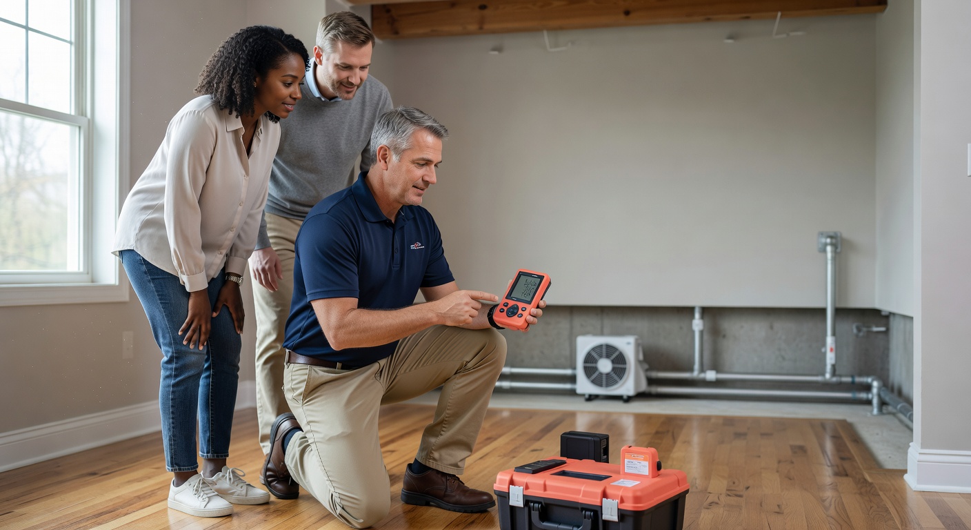 radon testing monitor home inspection real estate