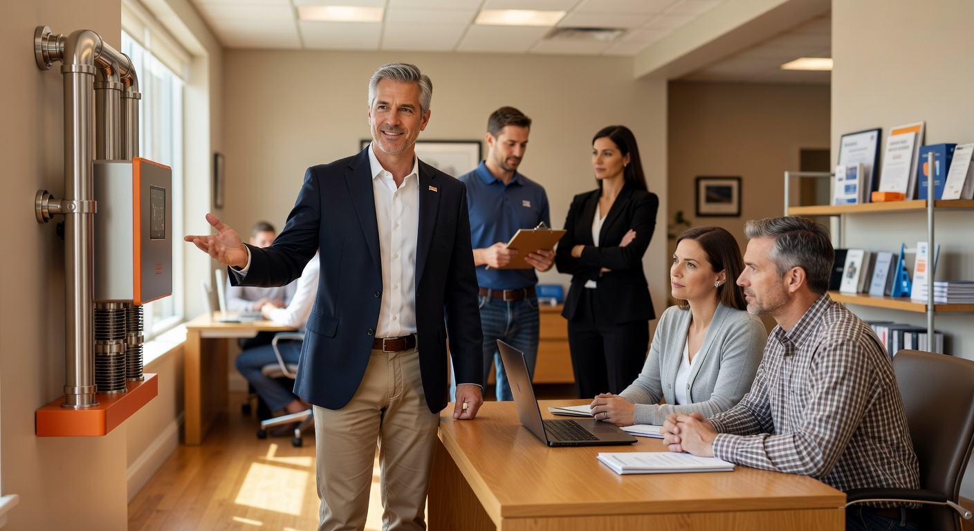 real estate office professional environment