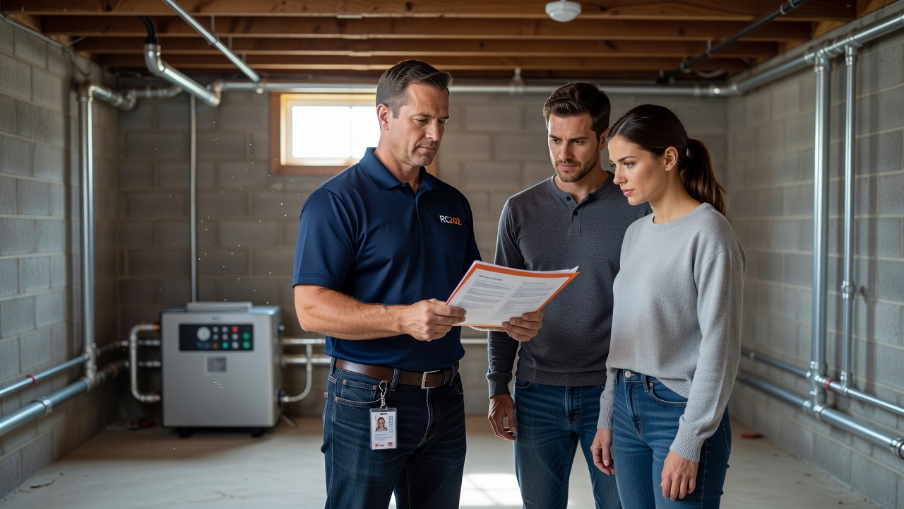 Ohio licensed radon professional report homeowner