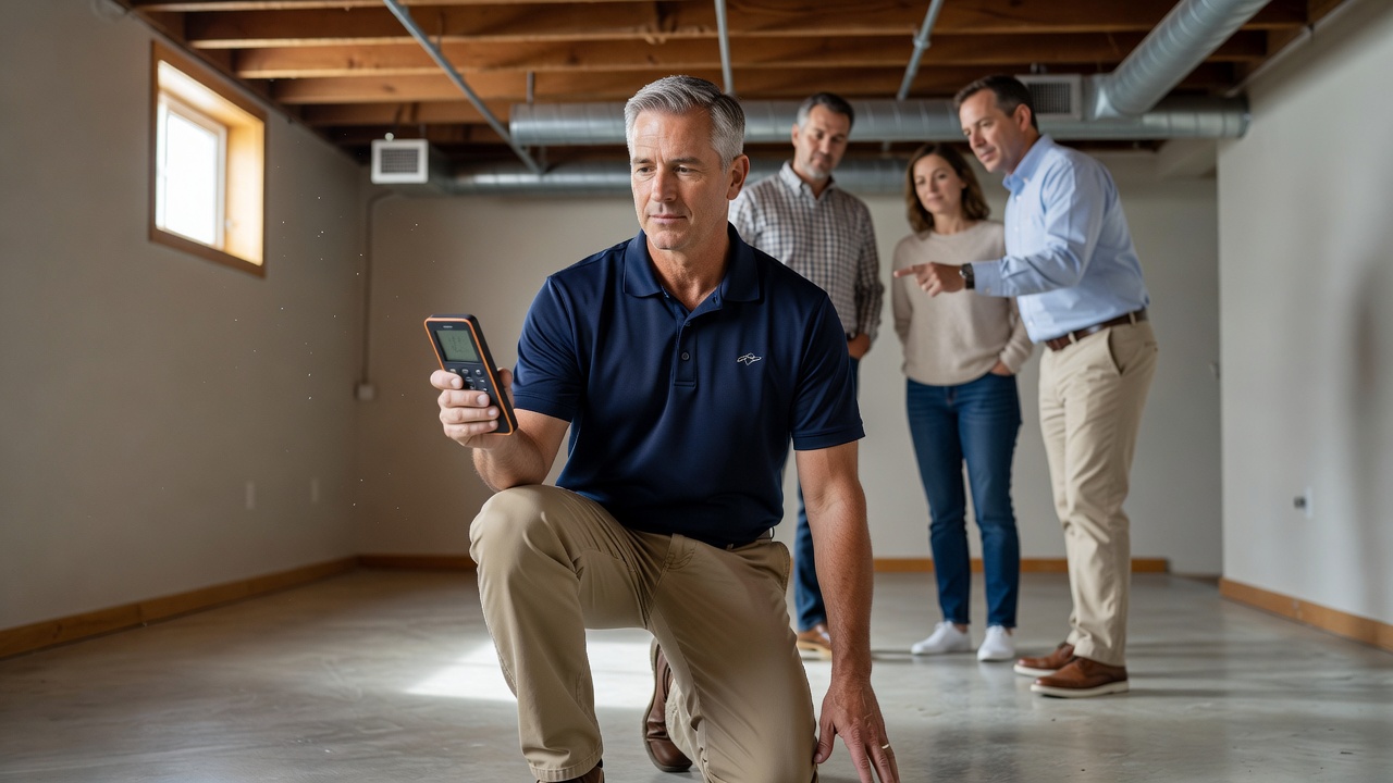 radon testing monitor real estate inspection Ohio