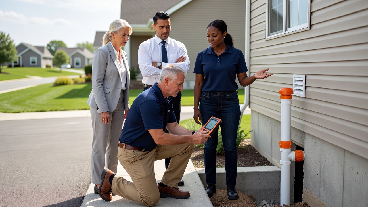 licensed radon mitigation contractor Ohio professional team