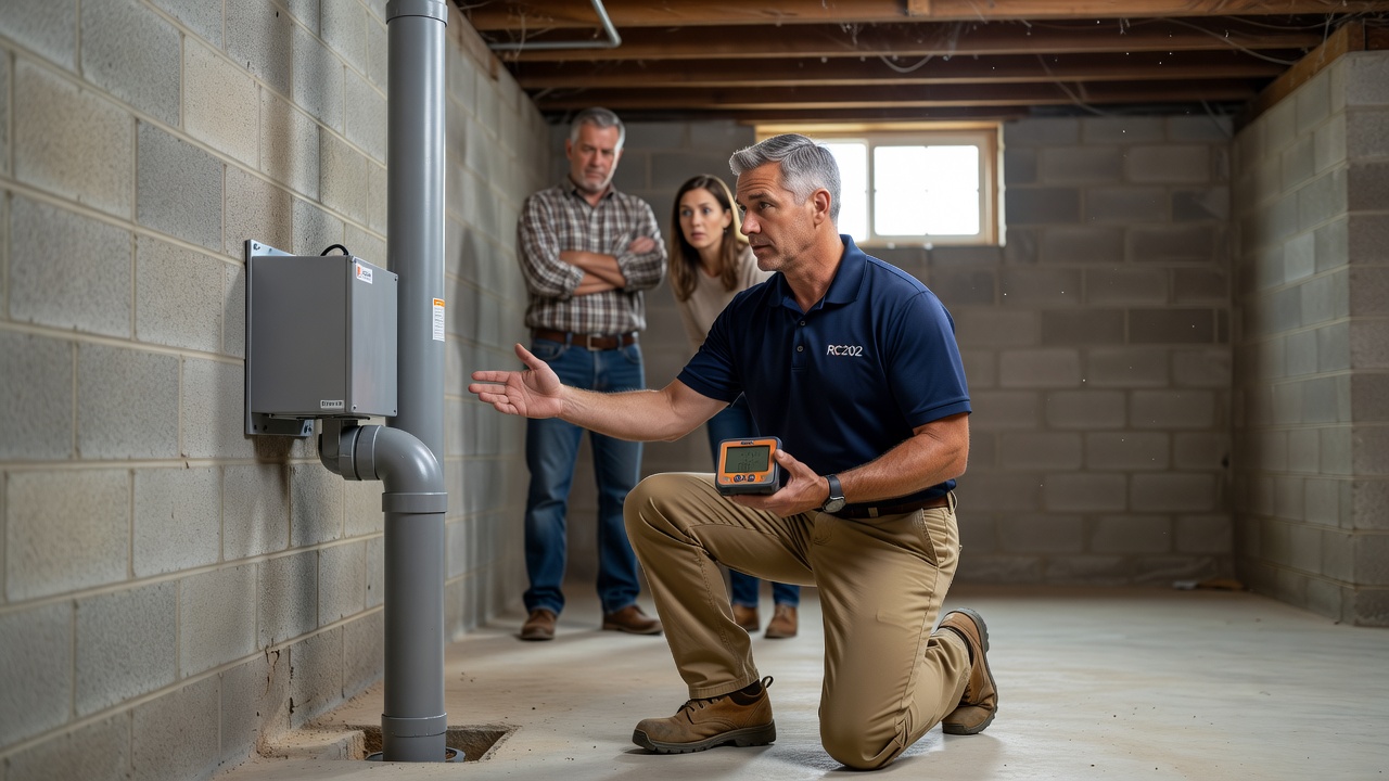 licensed radon technician Ohio home consultation